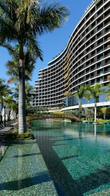 Photo luxury hotels interior exterior
