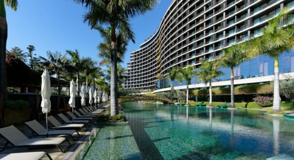 Photo luxury hotels interior exterior